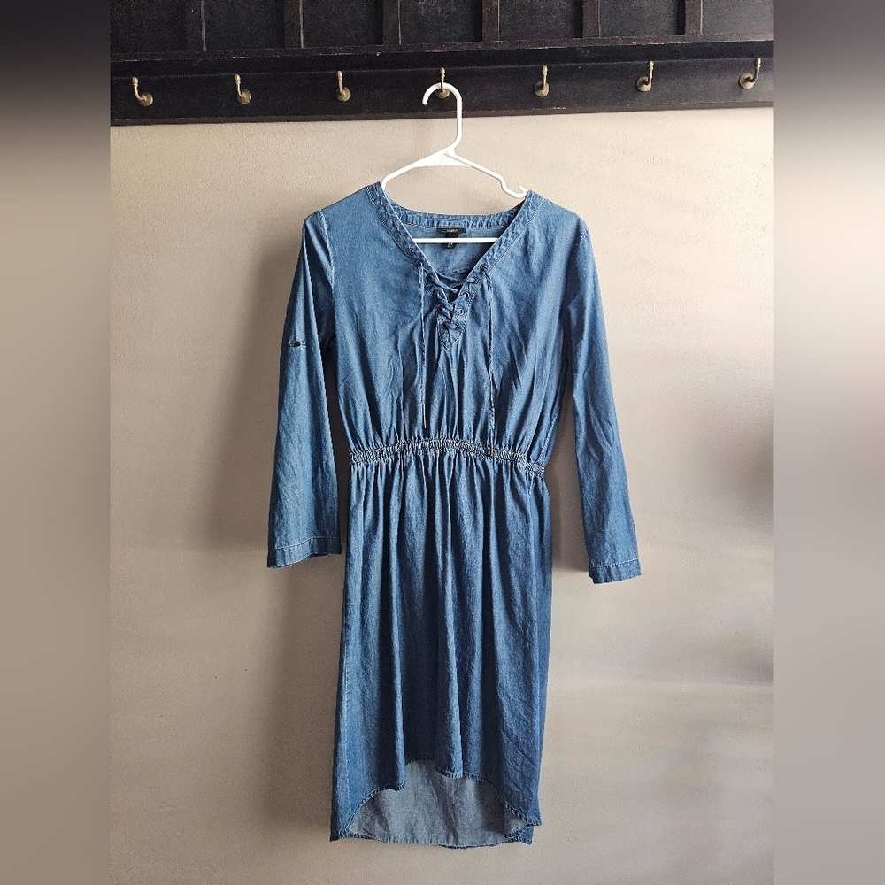 Blue Denim Dress